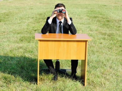 Business Man at desk