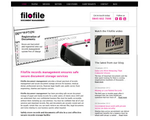 Filofile Document Storage